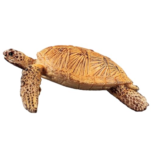 BESTonZON Realistisches Schildkröten Modell Pädagogisches Kunststoff Tier Naturgetreue Meeres Schildkröte Dekoratives Lernspielzeug für Gartendeko BESTonZON Realistisches Schildkröten Modell Pädagogisches Kunststoff Tier Naturgetreue Meeres Schildkröte Dekoratives Lernspielzeug für Gartendeko von BESTonZON