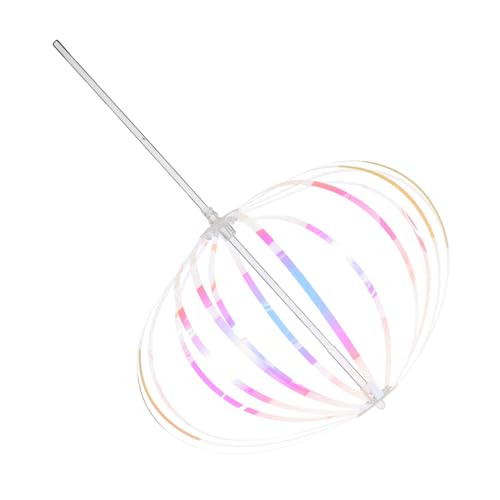 BESTonZON Regenbogen -Twist -Stick Bubble Making Toy Jonglierstöcke Geschenktüten Für Weihnachten Kinderparty Gefälligkeiten Blasenstöcke Handheld-Spiele Für Mini- Plastik von BESTonZON
