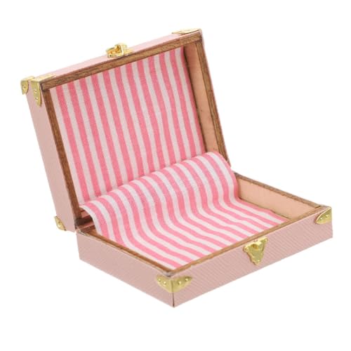 BESTonZON Retro Aufbewahrungskoffer für Figuren Miniatur Reisegepäck für Sammler und Modellenthusiasten Charmantes Deko Accessoire BESTonZON Retro Aufbewahrungskoffer für Figuren Miniatur Reisegepäck für Sammler und Modellenthusiasten Charmantes Deko Accessoire von BESTonZON
