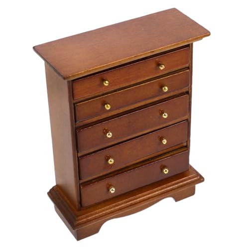 BESTonZON Retro Kompakt Vintage Möbel für Puppen Schlafzimmer Dekoration Sammler von BESTonZON