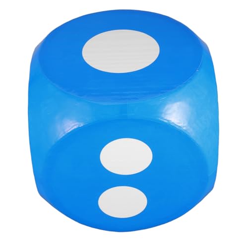 BESTonZON Riesiger Schaumstoffwürfel für Partyspiele und Unterricht Aktivitäten Sicher für Weichen Ecken Bunte Gestaltung für Interaktives Spiel und in Blau von BESTonZON