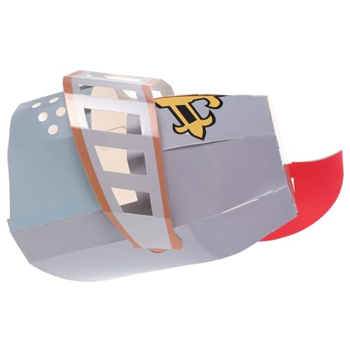 BESTonZON Ritterhelm Maske aus Papier für Diy Bastelset für Mittelalterliche Mottoparty Kreative Maske für Rollenspiele und Aufführungen Sicher und Komfortabel für Stundenlangen Spaß BESTonZON Ritterhelm Maske aus Papier für Diy Bastelset für Mittelalterliche Mottoparty Kreative Maske für Rollenspiele und Aufführungen Sicher und Komfortabel für Stundenlangen Spaß von BESTonZON