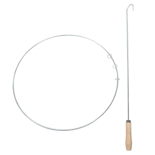 BESTonZON Rolling Iron Ring Retro Outdoor Wetterfest Robust Vintage Spiel für Teens und Familienaktivität Fördernd Feinmotorisches Training BESTonZON Rolling Iron Ring Retro Outdoor Wetterfest Robust Vintage Spiel für Teens und Familienaktivität Fördernd Feinmotorisches Training von BESTonZON