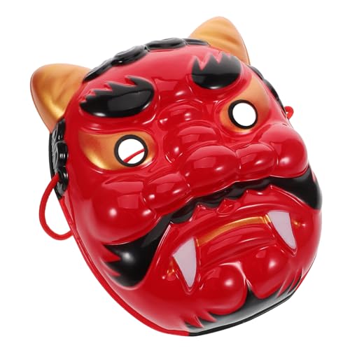 BESTonZON Rote Geistermaske Halloween-Cosplay-Kostüm-Stütze Geisterkostüm Maske Halloween liefert beängstigende Maske Halloween-Cosplay-Masken masken halloween Plastik von BESTonZON