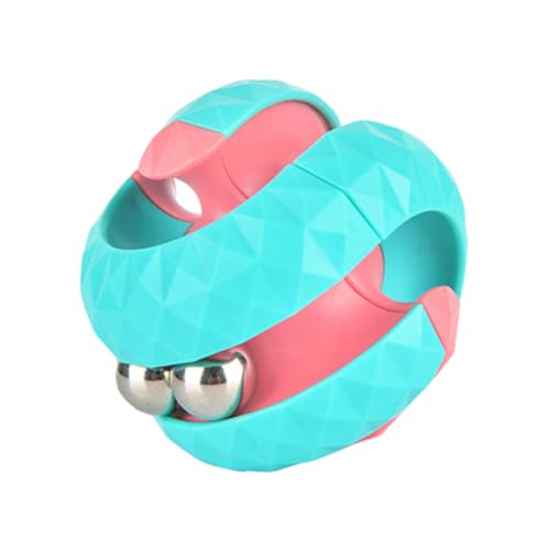 BESTonZON Rotierendes Kugelspielzeug für Jahre Stressabbau Tragbarer Fidget Ball für Kreative aus Hochwertigem Farbe Zufällig Zufällige Farbe Zufällige Farbe von BESTonZON