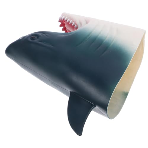 BESTonZON Rubber Shark Hand Puppet Interaktives Geschichtenerzählen für Weiches Tier Fördert Motorische Fähigkeiten und Selbstvertrauen für Rollenspiele und Geschichten BESTonZON Rubber Shark Hand Puppet Interaktives Geschichtenerzählen für Weiches Tier Fördert Motorische Fähigkeiten und Selbstvertrauen für Rollenspiele und Geschichten von BESTonZON