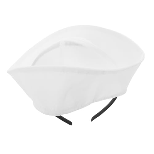 BESTonZON Runde Matrosenmütze Dekorativer Katzenhut Welpenzubehör Kappe Heimtierbedarf Kopfbedeckung Für Haustiere Haustierhut Kopfschmuck Für Haustiere Halloween-hund-mütze Polyester von BESTonZON