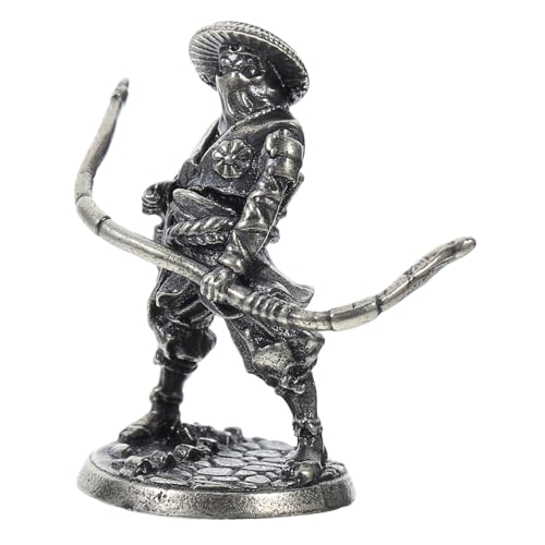 BESTonZON Samurai Statue Japanische Figuren Gorilla Statue Gorilla Gorilla Schlüsselanhänger Samurai Figur Mini Japanische Stelenmodelle Gorilla Ornament Dekoration Samurai von BESTonZON
