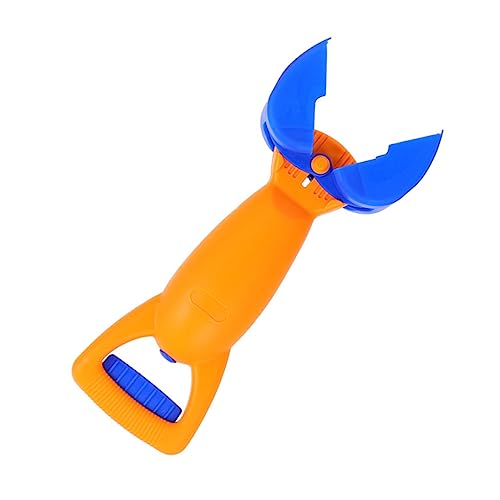 BESTonZON Sandgrube sandspielzeug strandspielzeug Sandeimer sandkästen spielsachen Toys Sandfangspielzeug Sandfänger Sandgreifer Plastik Orange von BESTonZON