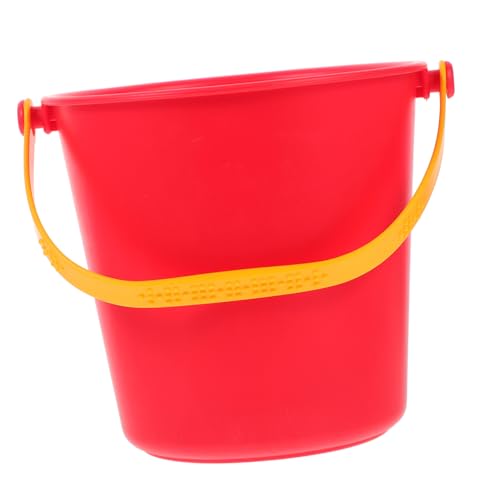 BESTonZON Sandspielzeug Eimer Teiliges Robuster Roter Strandkübel mit Glatter Oberfläche und Bequemem Griff Leicht und Vielseitig für Garten Strand und Sommeraktivitäten für Kreatives und BESTonZON Sandspielzeug Eimer Teiliges Robuster Roter Strandkübel mit Glatter Oberfläche und Bequemem Griff Leicht und Vielseitig für Garten Strand und Sommeraktivitäten für Kreatives und von BESTonZON