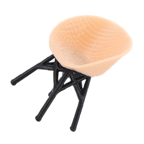 BESTonZON Miniatur Möbelstuhl Für Detailliertes Und Maßstabsgetreue Konstruktion Für Dekoration Und Fotoszenen Leicht Und Tragbar BESTonZON Miniatur Möbelstuhl Für Detailliertes Und Maßstabsgetreue Konstruktion Für Dekoration Und Fotoszenen Leicht Und Tragbar von BESTonZON