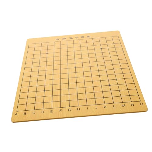 BESTonZON Schachbrett Doppelseitiges Gobang und Chinesisches Schach Kreatives Spielbrett für Zuhause Fördert Denkfähigkeiten und für und Unterwegs BESTonZON Schachbrett Doppelseitiges Gobang und Chinesisches Schach Kreatives Spielbrett für Zuhause Fördert Denkfähigkeiten und für und Unterwegs von BESTonZON