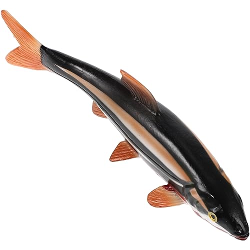 BESTonZON Schafgarbe Fischspielzeug Gefälschter Fisch Buntes Fischspielzeug Fisch Stofftier Tischzubehör Lebensechtes Meeresspielzeug Aquarium-Display-Gadget Lehrmittel Hartplastik von BESTonZON