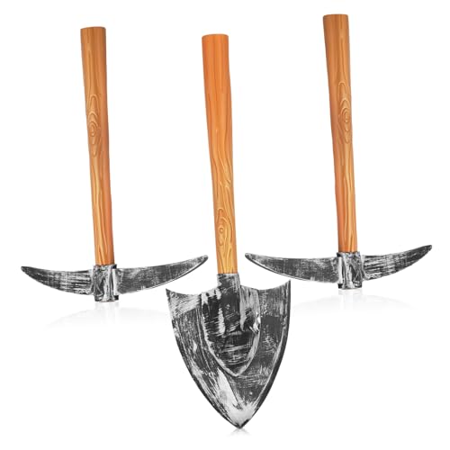 BESTonZON Schaumstoff Spitzhacke und Schaufel Teilig für Zwergenkostüm Halloween Karneval Bühnenauftritt Cosplay Party Requisite Langlebig Vielseitig Klein und Leicht BESTonZON Schaumstoff Spitzhacke und Schaufel Teilig für Zwergenkostüm Halloween Karneval Bühnenauftritt Cosplay Party Requisite Langlebig Vielseitig Klein und Leicht von BESTonZON