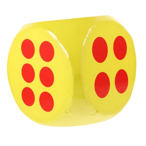 BESTonZON Schaumwürfel für partyspiele Party Spiele Mathe-Fähigkeitenspielzeug Riesige Schaumstoffwürfel Standard-Spielwürfel aufblasbare Jumbo-Würfel BESTonZON Schaumwürfel für partyspiele Party Spiele Mathe-Fähigkeitenspielzeug Riesige Schaumstoffwürfel Standard-Spielwürfel aufblasbare Jumbo-Würfel von BESTonZON