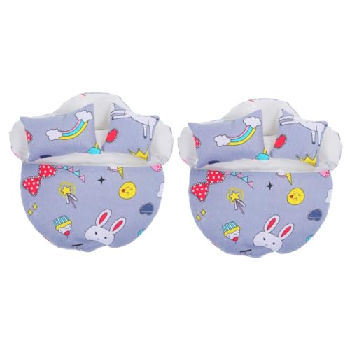 BESTonZON Schlafsack 2 Sätze Puppenschlafsackbett Heimzubehör Wohnkultur Kleiner Puppenschlafsack dekoratives Puppendekor Mini das Bett Spielzeug Bettpuppe Ob11 Kleine Puppe Polyester BESTonZON Schlafsack 2 Sätze Puppenschlafsackbett Heimzubehör Wohnkultur Kleiner Puppenschlafsack dekoratives Puppendekor Mini das Bett Spielzeug Bettpuppe Ob11 Kleine Puppe Polyester von BESTonZON