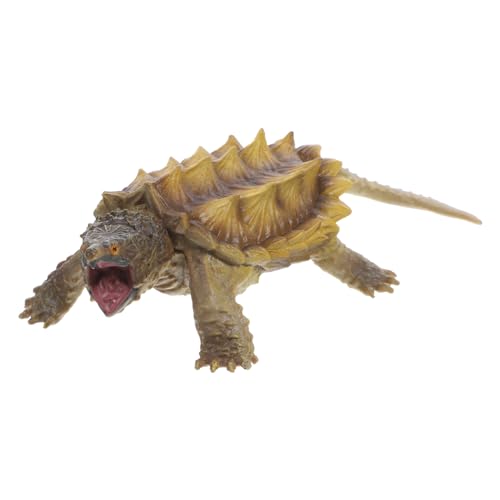 BESTonZON Schnappschildkröten-Modell deko kinderzimmerdeko Tiermodell deko Figur Landschildkrötenmodell Simulationsmodell Einer Plastikschildkröte Wildtierfigur Modelltier BESTonZON Schnappschildkröten-Modell deko kinderzimmerdeko Tiermodell deko Figur Landschildkrötenmodell Simulationsmodell Einer Plastikschildkröte Wildtierfigur Modelltier von BESTonZON