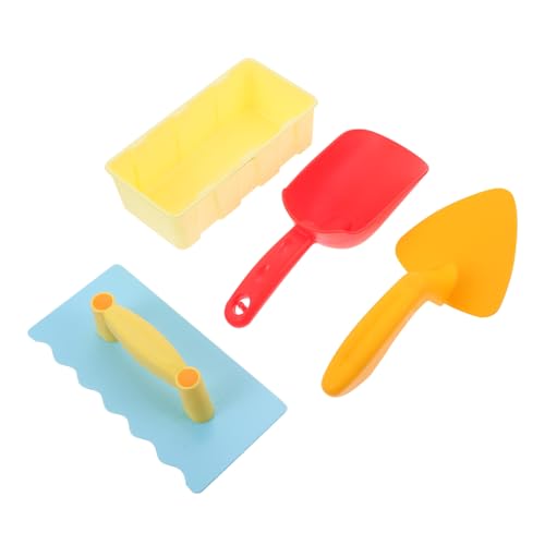 BESTonZON Schneeschaufel Teilig Schneespielzeug Winter Outdoor für Jungen und Mädchen Schneeform Vielseitig für Spielplatz Strand Garten Zufällige Farbe Zufällige Farbe von BESTonZON