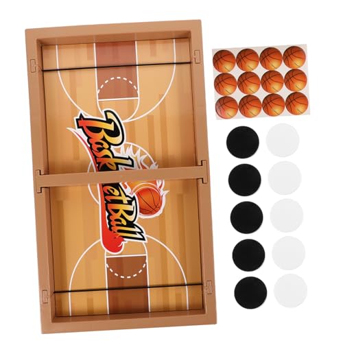 BESTonZON Schnelles Sling Puck Spielset für Familien Interaktives Tischspiel Hand Auge Koordination Feinmotorischer Fähigkeiten und Gemeinsamer Freizeitspaß Langlebiges Umweltfreundliches von BESTonZON