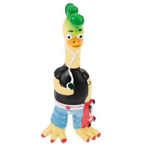 BESTonZON Schreiendes Hühnerspielzeug Kreischendes Hühnerspielzeug Verschleißfestes Quetschspielzeug Schreiendes Huhn-quetschspielzeug Interessantes Druckspielzeug Kinderzubehör Emulsion BESTonZON Schreiendes Hühnerspielzeug Kreischendes Hühnerspielzeug Verschleißfestes Quetschspielzeug Schreiendes Huhn-quetschspielzeug Interessantes Druckspielzeug Kinderzubehör Emulsion von BESTonZON
