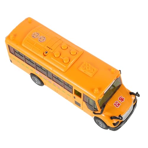 BESTonZON Schulbus Modell mit Realistisch Öffnenden Türen Leichtes Kleines Kreativspielzeug für Jungen und Mädchen Fantasie und Neugier BESTonZON Schulbus Modell mit Realistisch Öffnenden Türen Leichtes Kleines Kreativspielzeug für Jungen und Mädchen Fantasie und Neugier von BESTonZON