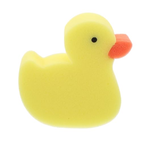 BESTonZON Schwammbadbürste Badeschwamm Badegerät Für Neugeborener Schwamm Zum Kinderspielzeugschwamm Süßer Duschschwamm Körperschwämme Zum Duschen Neugeborenen Badschwamm Yellow von BESTonZON