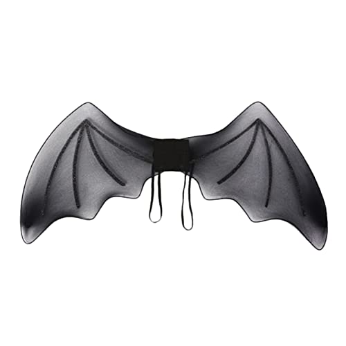 BESTonZON Schwarze Fledermausflügel für Halloween Party Cosplay und Engel Kostüme für Männer Frauen BESTonZON Schwarze Fledermausflügel für Halloween Party Cosplay und Engel Kostüme für Männer Frauen von BESTonZON