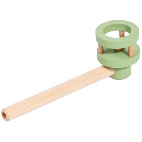 BESTonZON Schwebender Blasball Holzspielzeug für Atemtrainer Pustespiel Interaktives Partygeschenk Geburtstag Gartenspielzeug Mädchen Jungen Geeignet von BESTonZON
