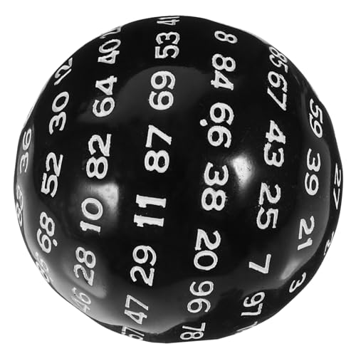 BESTonZON Seitiger Acryl Würfel Polyedrisch Ausbalanciert Wiederverwendbar Vielseitig für RPG Brettspiele Matheunterricht Tragbar für Gaming und Sammeln BESTonZON Seitiger Acryl Würfel Polyedrisch Ausbalanciert Wiederverwendbar Vielseitig für RPG Brettspiele Matheunterricht Tragbar für Gaming und Sammeln von BESTonZON