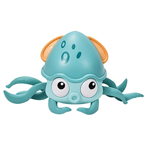 BESTonZON Sensorisches Krabbelspielzeug Octopus mit Licht und Musik Kriechender für Junge Mädchen und Kleinkinder USB Aufladbar Robustes und Tragbares Laufspielzeug für Drinnen und Draußen BESTonZON Sensorisches Krabbelspielzeug Octopus mit Licht und Musik Kriechender für Junge Mädchen und Kleinkinder USB Aufladbar Robustes und Tragbares Laufspielzeug für Drinnen und Draußen von BESTonZON