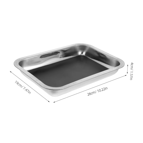 BESTonZON Seziertablett Robust Leicht zu Reinigen Vielseitig für Biologieunterricht Labor Schule Dissection Equipment Lab Tool von BESTonZON