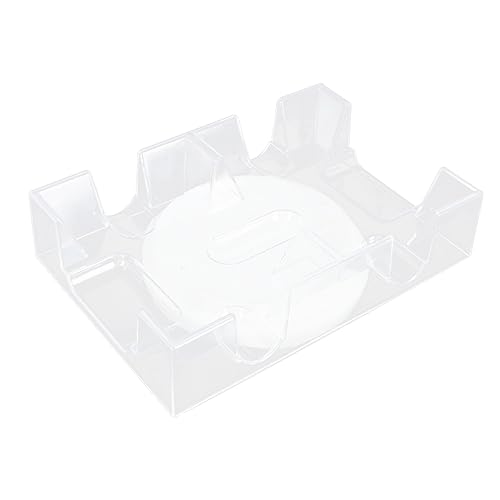 BESTonZON Sich Drehende Pokerbox Gestell Canasta-spieltablett Spielkartenhalter-Deck Pokerkartenständer Für Zu Hause Rotierender Schürhakenständer Pokerständer Mit Tablett Zinn Plastik Weiß BESTonZON Sich Drehende Pokerbox Gestell Canasta-spieltablett Spielkartenhalter-Deck Pokerkartenständer Für Zu Hause Rotierender Schürhakenständer Pokerständer Mit Tablett Zinn Plastik Weiß von BESTonZON