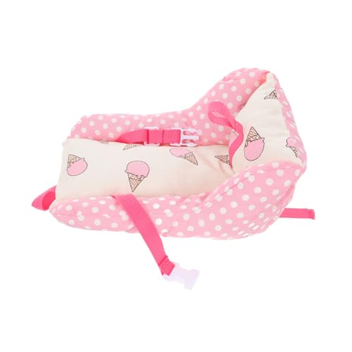BESTonZON Sicherheitssitzmodell Kinderautositz Babyspielzeug Babyautositz Babypuppenautositze Für Puppen Sicherheitssitz Für Puppen Puppenautositz Miniaturautositzmodell Sicherheitssitztuch von BESTonZON