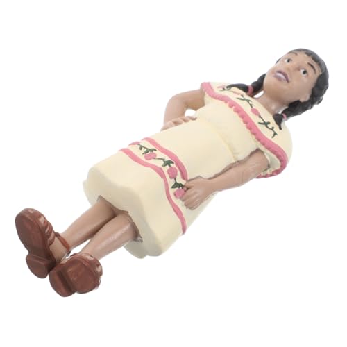 BESTonZON Simulation Charakter Modell Mädchen Figuren Ornamente Menschen Figuren Ethnische Partygeschenke Miniaturen Menschen Figuren Ethnische Menschen Puppen Für Souvenirs von BESTonZON