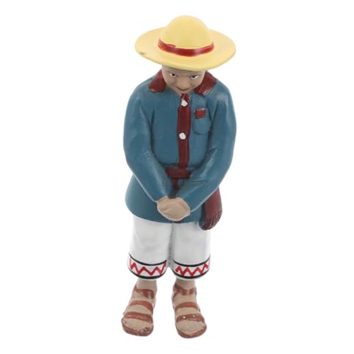 BESTonZON Simulation Charaktermodell Menschenfiguren Ethnische Menschen Puppen Für Souvenirs Miniaturen Menschenfiguren Ethnische Partygeschenke Miniatur Jungenfiguren Ornamente von BESTonZON