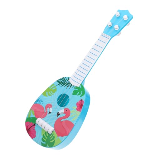 BESTonZON Echte Gitarren-lookalike-Ukulele Für Jungen Und Mädchen Spielzeug-Musikinstrument Für Kleinkinder Jungen Und Mädchen Saiteninstrument Spielzeuggitarre von BESTonZON