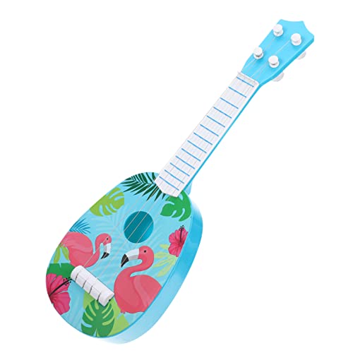 BESTonZON Simulation Gitarre Kinderspielzeug Musikinstrumente Gitarre Spielzeug Rock-Gitarrenspielzeug für Kinder Bassgitarre Spielzeuge Mini-Musikspielzeug Mini-Gitarren-Spielzeug Perlmutt von BESTonZON