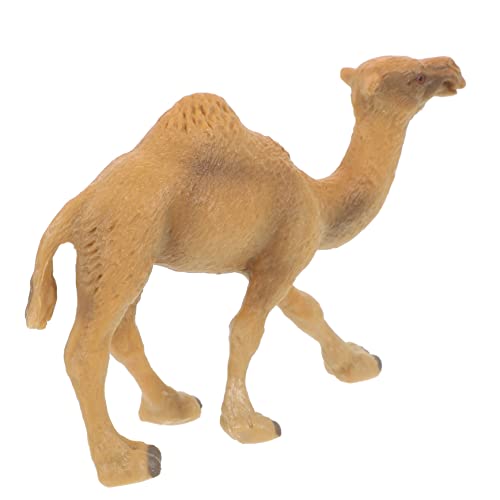 BESTonZON Simulation Kamel Modell Kleines Kamelornament Simulation Kamelfigur Kleines Kamel Schmücken Kleine Kameldekoration Kamel Dekoration Gefälschtes Kamelmodell Fake-Kamel- Plastik von BESTonZON