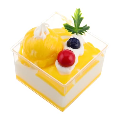 BESTonZON Simulation Kuchen Partydekorationen Simulation Künstliches Brot Mini-Dessert- Gefälschte Kuchen Gefälschter Kuchen Gefälschter Stückkuchen Künstliche Kuchen Pu Yellow BESTonZON Simulation Kuchen Partydekorationen Simulation Künstliches Brot Mini-Dessert- Gefälschte Kuchen Gefälschter Kuchen Gefälschter Stückkuchen Künstliche Kuchen Pu Yellow von BESTonZON