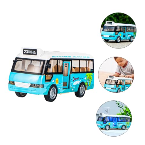 BESTonZON Simulation Schulbus mit Licht und Musik Robustes Abs Material Glatt und Handlich Pädagogisches Fahrzeug für Jungen und Mädchen Fördert Neugier und Spielerisches Lernen BESTonZON Simulation Schulbus mit Licht und Musik Robustes Abs Material Glatt und Handlich Pädagogisches Fahrzeug für Jungen und Mädchen Fördert Neugier und Spielerisches Lernen von BESTonZON