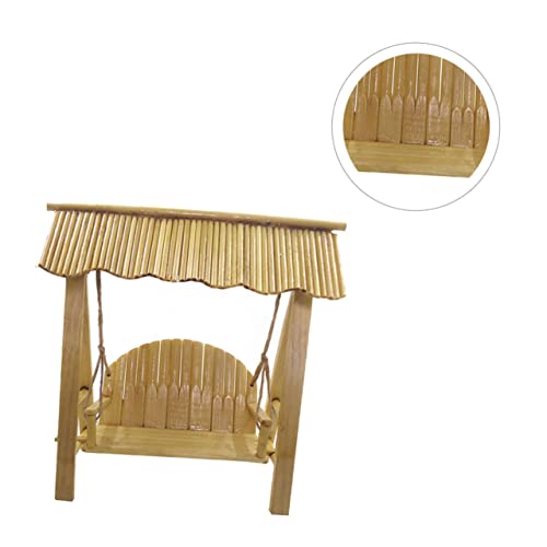 BESTonZON Simulation hängender Bambus webstuhl kinderzimmer zubehör für Dollhouse Furniture spielzeuge Ornament Wohndekoration Kinderzimmerverzierung hölzern Yellow BESTonZON Simulation hängender Bambus webstuhl kinderzimmer zubehör für Dollhouse Furniture spielzeuge Ornament Wohndekoration Kinderzimmerverzierung hölzern Yellow von BESTonZON