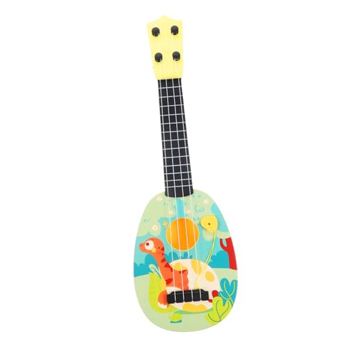 BESTonZON Simulations-Ukulele E-Gitarrenspielzeug für Mini-Gitarre kinderinstrumente musikinstrumente für Musikgitarre für die frühe Bildung Gitarre Plastik von BESTonZON