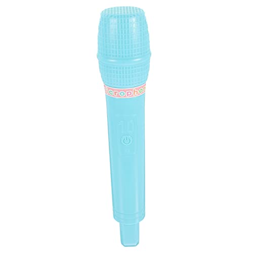 BESTonZON Simulationsmikrofonmodell Gefälschtes Mikrofon für Kinderspielzeug Karaoke für Mikrofonmodelle für gefälschte Mikrofonmodelle Plastik Blue BESTonZON Simulationsmikrofonmodell Gefälschtes Mikrofon für Kinderspielzeug Karaoke für Mikrofonmodelle für gefälschte Mikrofonmodelle Plastik Blue von BESTonZON