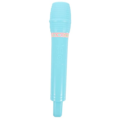 BESTonZON Simulationsmikrofonmodell Karaoke für lustiges Lautsprecher Trompete Gefälschtes Mikrofon für Spielzeugmikrofon Plastik Blue BESTonZON Simulationsmikrofonmodell Karaoke für lustiges Lautsprecher Trompete Gefälschtes Mikrofon für Spielzeugmikrofon Plastik Blue von BESTonZON
