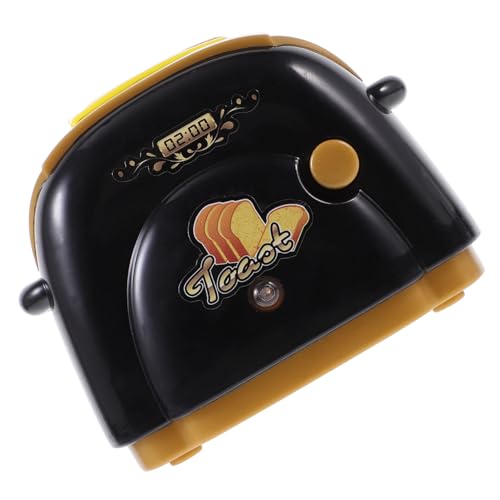 BESTonZON Simulierte Brotmaschine kinderküche Kitchen sicherheitsleine für kinderbacken Toys Brotbackautomat für die Küche Cartoon-Brotbackmaschine Plastik Golden BESTonZON Simulierte Brotmaschine kinderküche Kitchen sicherheitsleine für kinderbacken Toys Brotbackautomat für die Küche Cartoon-Brotbackmaschine Plastik Golden von BESTonZON