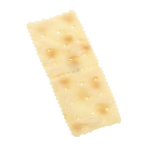 BESTonZON Simulierte Keksspielzeuge Nachbildung Künstlicher Desserts Lebensmittel-Requisiten Zur Präsentation Gefälschte Desserts Und Gebäck Lebensmittel Aus Plastik Gefälschtes Popcorn PVC von BESTonZON