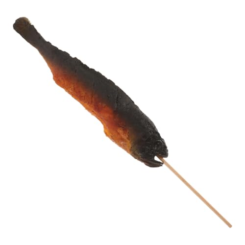 BESTonZON Lebensechte Gefälschte Fisch Modell BBQ Spieße für Jungen und Mädchen Küche Pretend Spielen Künstliche Lebensmittel BESTonZON Lebensechte Gefälschte Fisch Modell BBQ Spieße für Jungen und Mädchen Küche Pretend Spielen Künstliche Lebensmittel von BESTonZON