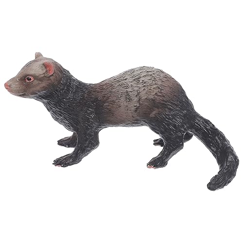 BESTonZON Simuliertes Frettchen Modell aus Tierische Figur für Lernspielzeug Tiererkennung für Schulprojekte und Wildtierpartys Leicht und Tragbar BESTonZON Simuliertes Frettchen Modell aus Tierische Figur für Lernspielzeug Tiererkennung für Schulprojekte und Wildtierpartys Leicht und Tragbar von BESTonZON