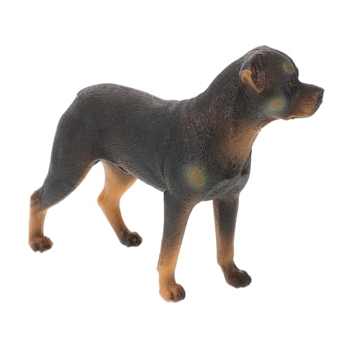 BESTonZON Simuliertes Hundemodell Rottweiler Figur Dekoration Klein Realistische Haustier Nachbildung für Zuhause Büro Ladendekor BESTonZON Simuliertes Hundemodell Rottweiler Figur Dekoration Klein Realistische Haustier Nachbildung für Zuhause Büro Ladendekor von BESTonZON