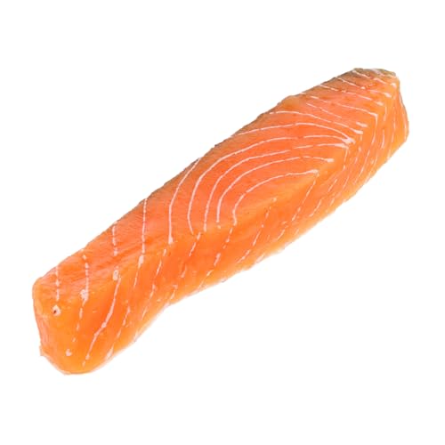 BESTonZON Simuliertes Lachsmodell künstliche Lachsrequisiten lebensechtes Sushi-Modell Restaurant gefälschtes Essen Faux Food Präsentieren Sie künstlichen Lachs Lachs-Modell Plastik Orange BESTonZON Simuliertes Lachsmodell künstliche Lachsrequisiten lebensechtes Sushi-Modell Restaurant gefälschtes Essen Faux Food Präsentieren Sie künstlichen Lachs Lachs-Modell Plastik Orange von BESTonZON